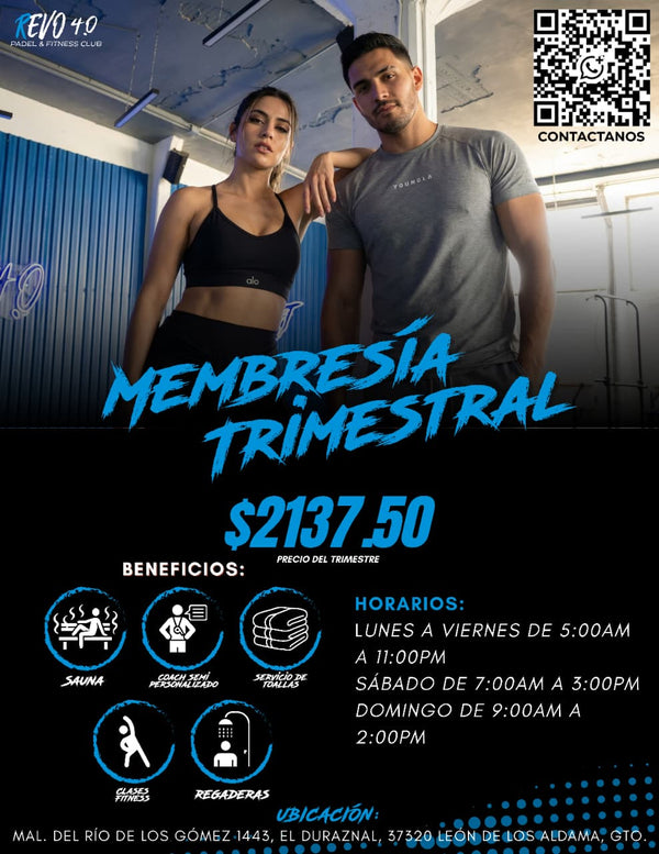 ⚡ Membresía Trimestral