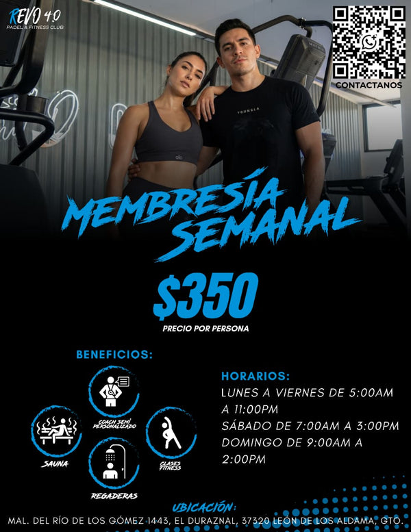 ⚡ Membresía Semanal